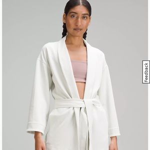 Lululemon Ribbed Softstreme Belted Wrap Size 8 New without tags